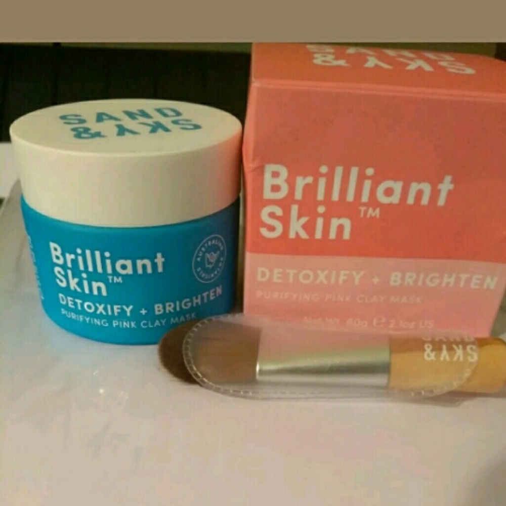 Sand & sky brillant pink clay mask full size 1.7oz